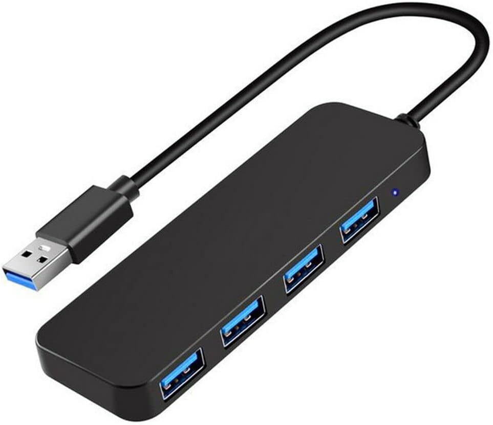 USB 3.0 Hub, 4-Port USB Hub USB Splitter USB Expander