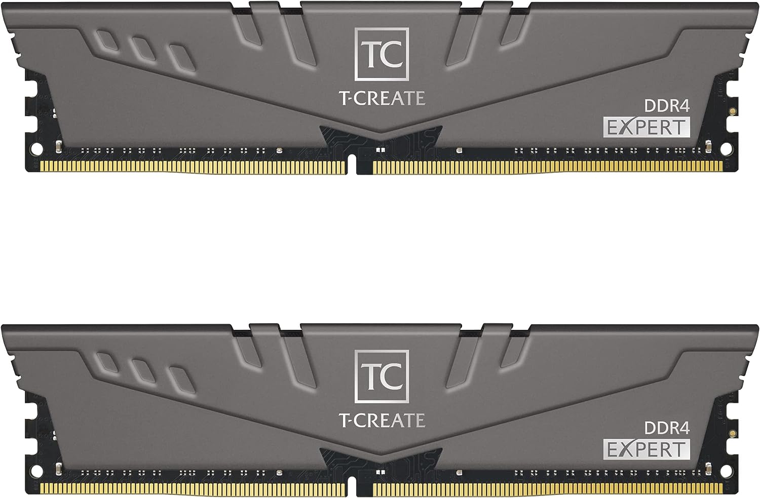 T-Create Expert overclocking 10L DDR4 16GB Kit (2 x 8GB) 3200MHz (PC4 25600) CL16 Desktop Memory Module Ram – TTCED416G3200HC16FDC01