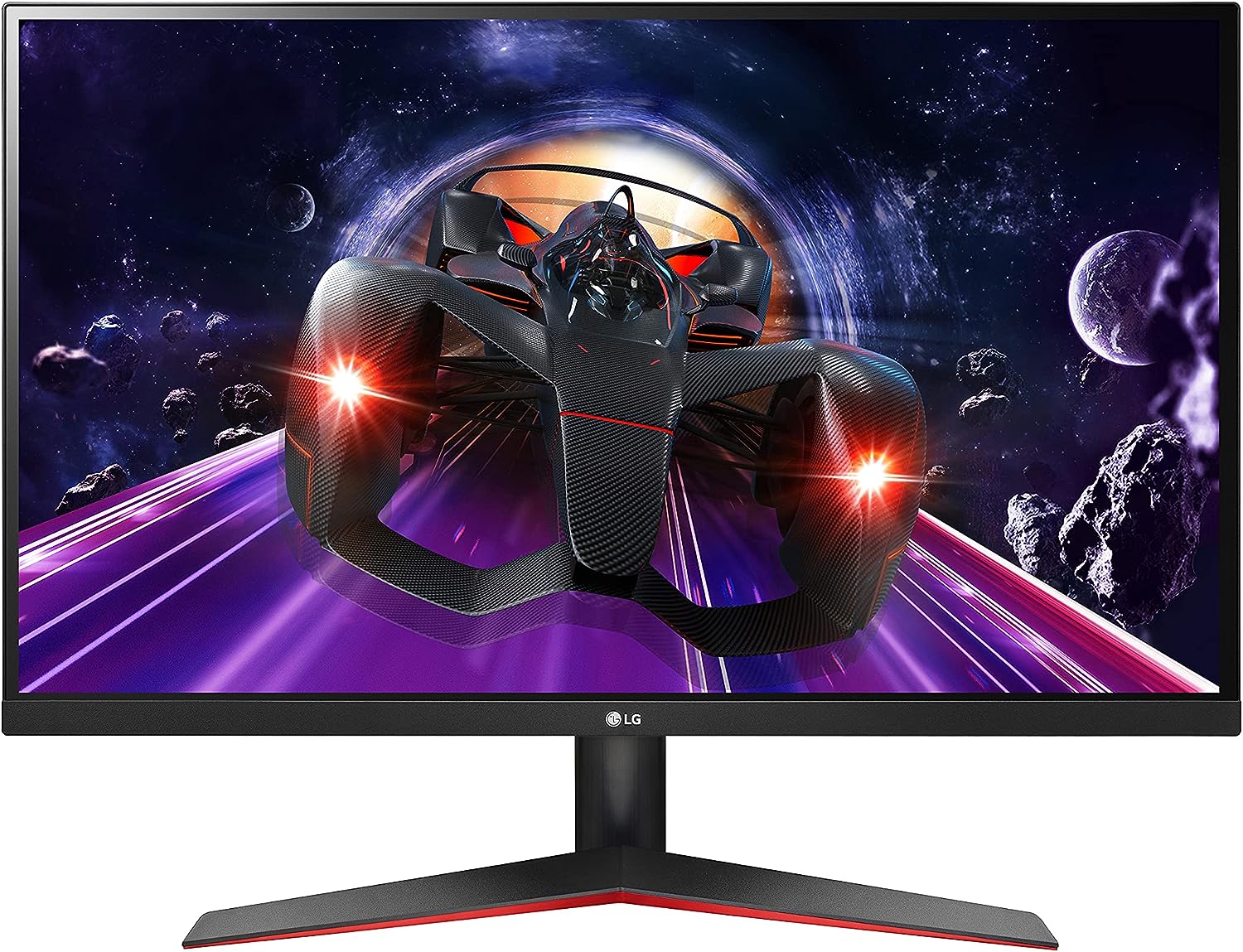 LG 24MP60G-B 24″ Full HD (1920 x 1080) IPS Monitor with AMD FreeSync and 1ms MBR Response Time, and 3-Side Virtually Borderless Design – Black